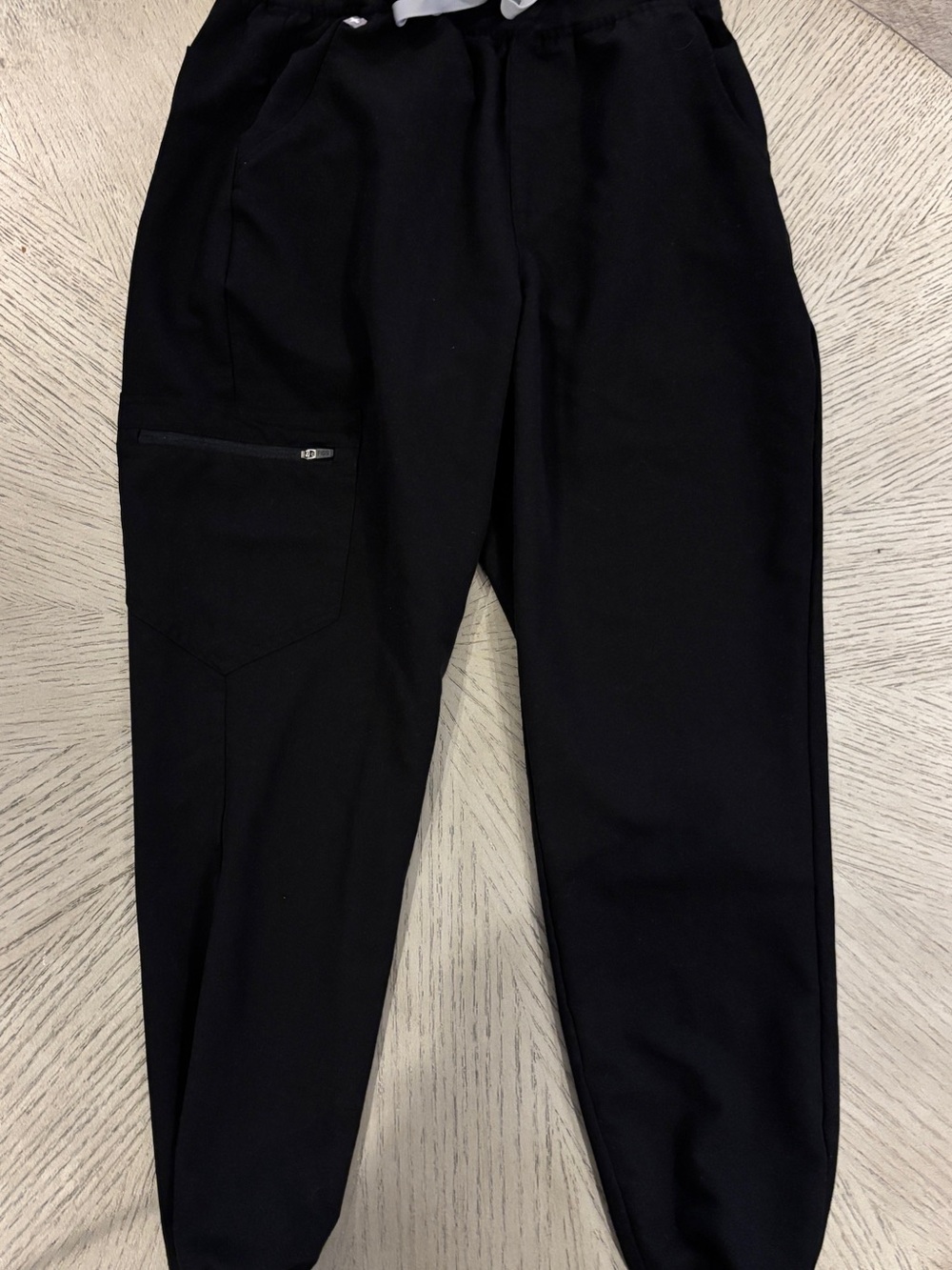 FIGS Zamora Jogger Scrub Pants Black Small | Technical Collection | EUC